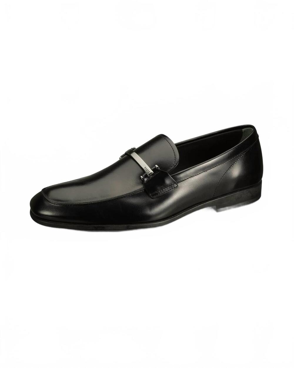NEW TOD'S men's 51b bit loafer in black